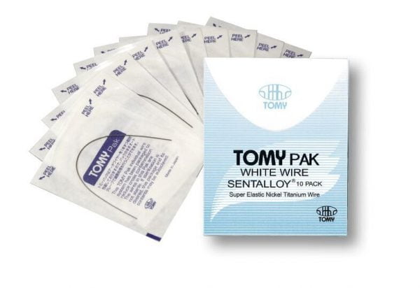 SENTALLOY WHITE SUPER ELASTIC NITI ARCHWIRES